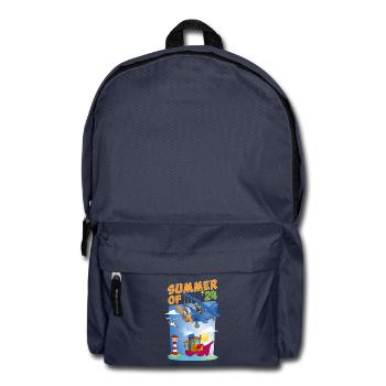 The colorful summer of 2024 - Backpack - navy - Front