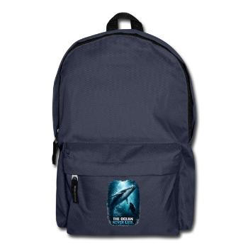 The Ocean Never Lies - Der Ozean Lügt Niemals - Rucksack - Navy - Vorne