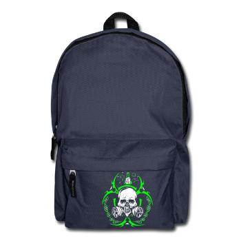 Chemie Labor Beruf Arbeit Geschenk Nerd Chemiker - Rucksack - Navy - Vorne