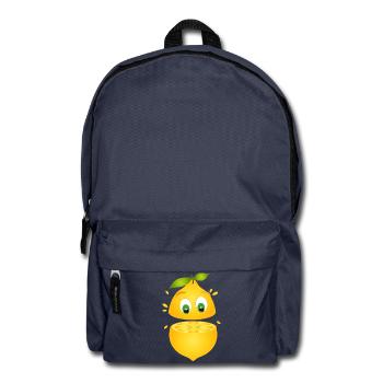 Citron Surpris – Bande dessinée Fruitée Fun - Sac à dos - bleu marine - Devant
