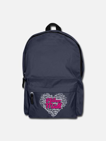 Herzl: Pfälzer Mädl - Rucksack - Navy