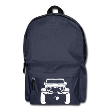 Off-road vehicle dream gift car vehicle - Backpack - navy - Front