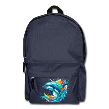 Dauphin - Sac à dos - bleu marine - Devant
