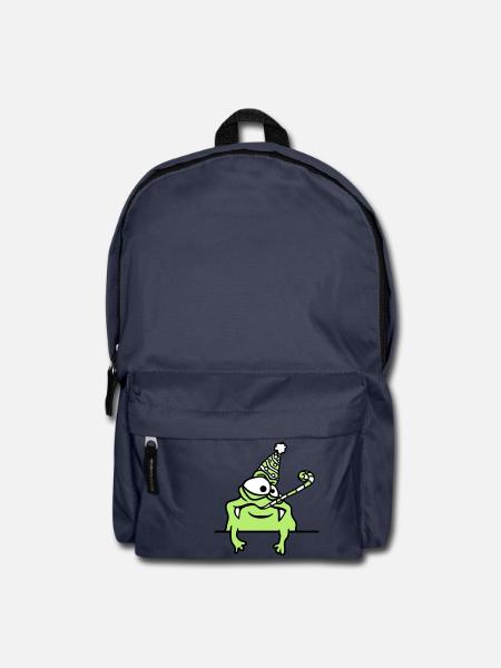 text rahmen schreiben mauer geburtstag alleine ein - Rucksack - Navy