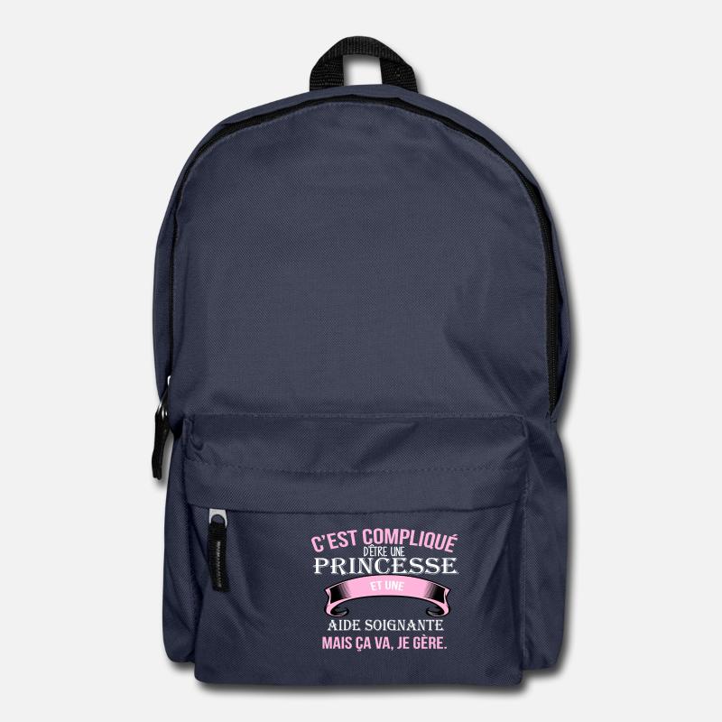 Aide soignante - Sac à dos - bleu marine