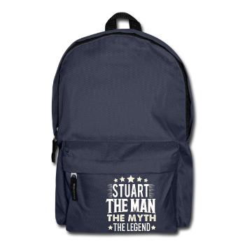 Stuart - Rucksack - Navy - Vorne