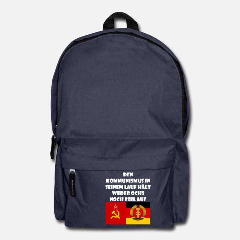 DDR Spruch Geschenk Ossi Sowjetunion - Rucksack - Navy
