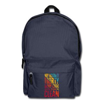 Lustiger Softwareingenieur und Programmierer - Rucksack - Navy - Vorne