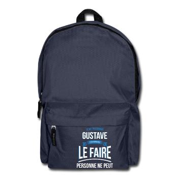 Gustave personne ne peut cadeau - Sac à dos - bleu marine - Devant
