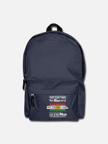 Geschenk aus Ghetto 01 liebe mann heimat KURDISTAN - Rucksack - Navy
