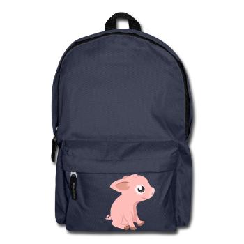 Piglet Piglet Grunz * Grunz * Oink Ringelchen - Backpack - navy - Front