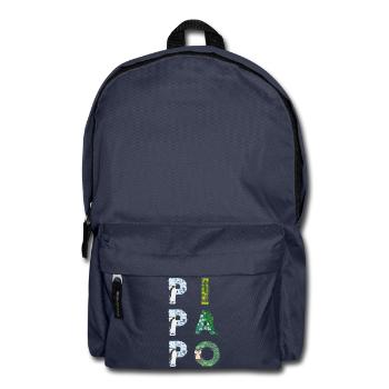 Pipapo - Wortschätze - vergessene Wörter - Rucksack - Navy - Vorne