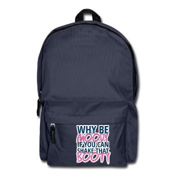 Sport - Gym - Fitness - Dancing - Workout - Gift - Backpack - navy - Front