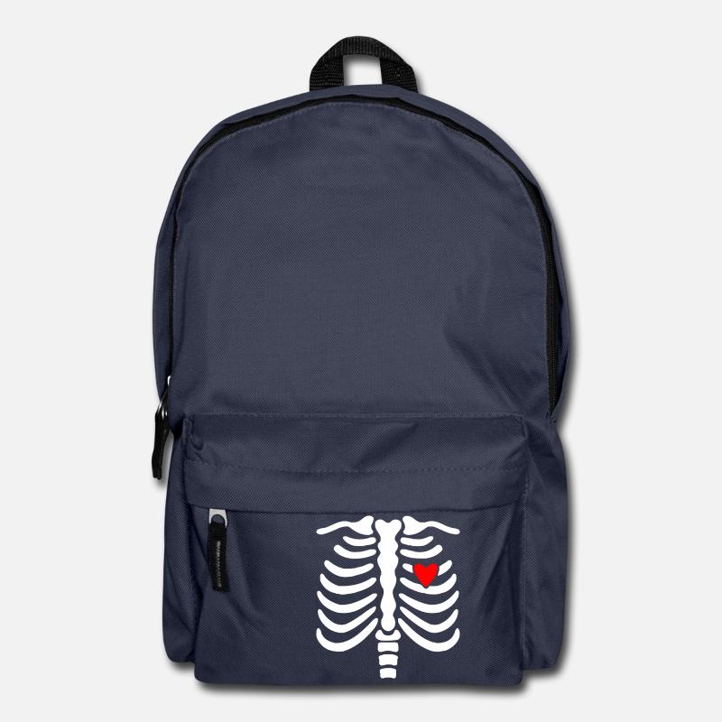 Skelett-Skelett - Rucksack - Navy