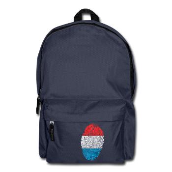 fingerprint i love Luxemburg Luxembourg - Rucksack - Navy - Vorne