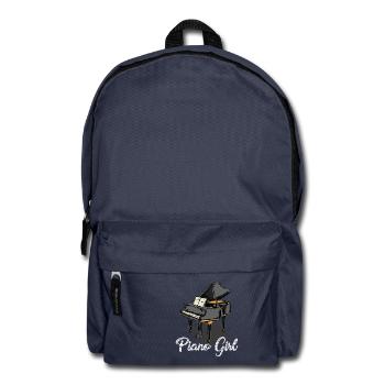 Piano Girl - Piano - Sac à dos - bleu marine - Devant