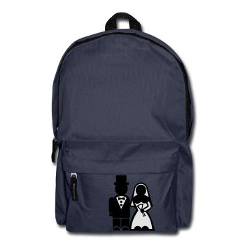 Bachelor Party - Wedding - Backpack - navy - Front
