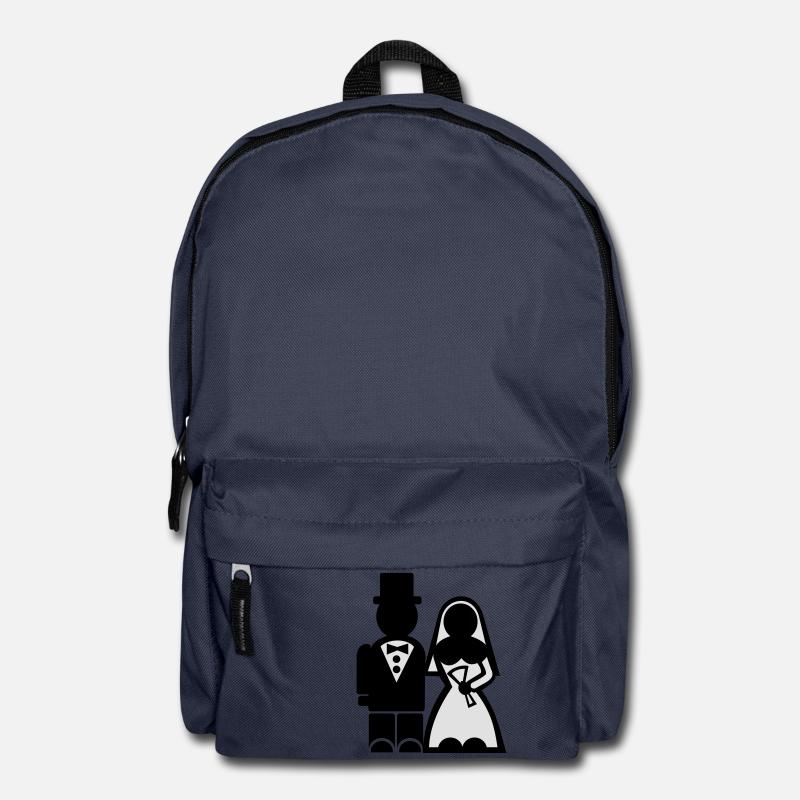 Junggesellenabschied - Hochzeit - Rucksack - Navy