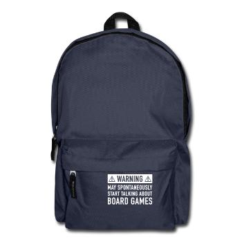 Idée Jeux de société Cadeau drôle - Sac à dos - bleu marine - Devant