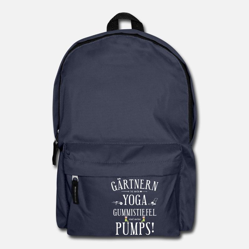 Gartenarbeit & Gärtnern - Einkaufsbeutel für die - Rucksack - Navy