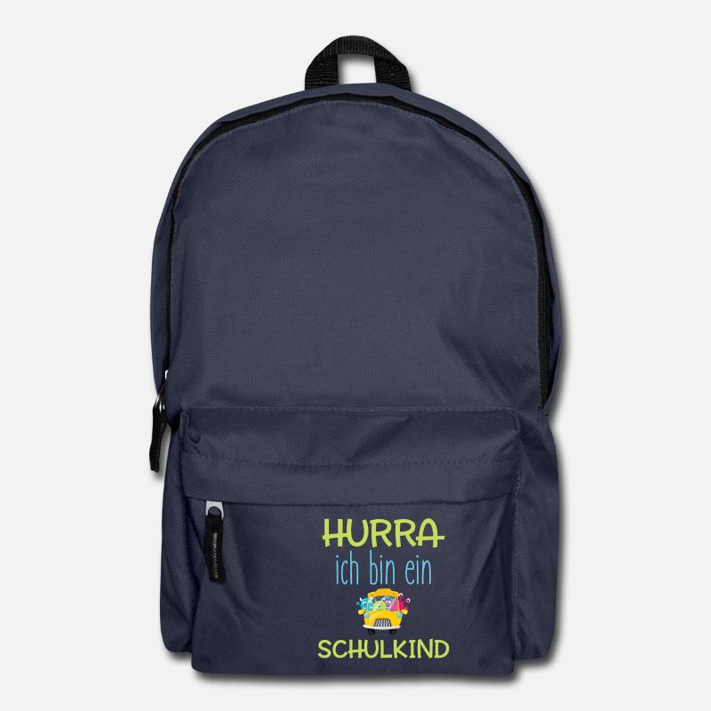 HURRA ich bin ein SCHULKIND - Rucksack - Navy
