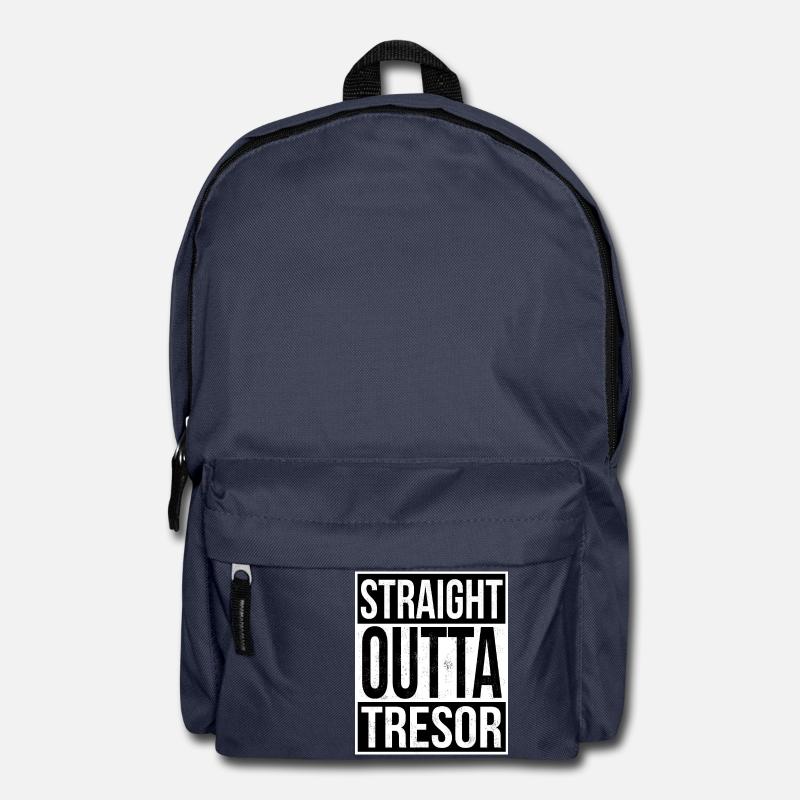 Straight Outta Tresor Design - Rucksack - Navy