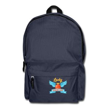 Glückliches Bowling-Hemd - Rucksack - Navy - Vorne