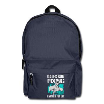 Mechanic T-Shirt · Tool · Mechanics · Dad - Backpack - navy - Front