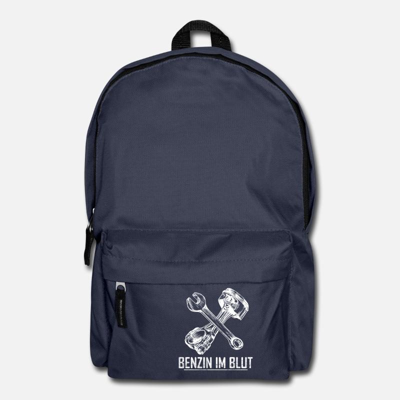 benzin im blut - Rucksack - Navy