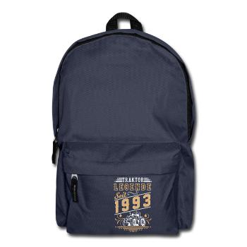Geburtstag Shirt Landwirt Traktor Legende 1993 - Rucksack - Navy - Vorne