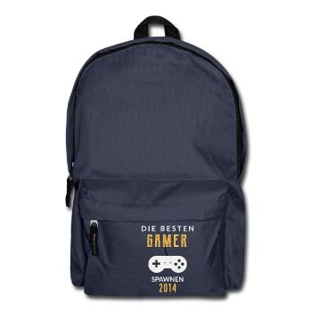 Die besten Gamer spawnen im Jahr 2014! - Rucksack - Navy - Vorne