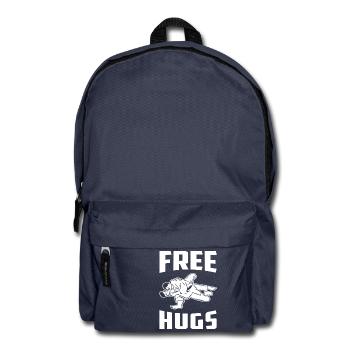 Gratuit câlins Jiu Jitsu BJJ cadeau - Sac à dos - bleu marine - Devant