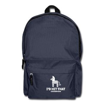 Je frapperais cette chemise de Pinata Cinco De Mayo Humour frais - Sac à dos - bleu marine - Devant