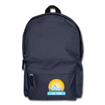 J'aime Sidney - Sac à dos - bleu marine - Devant