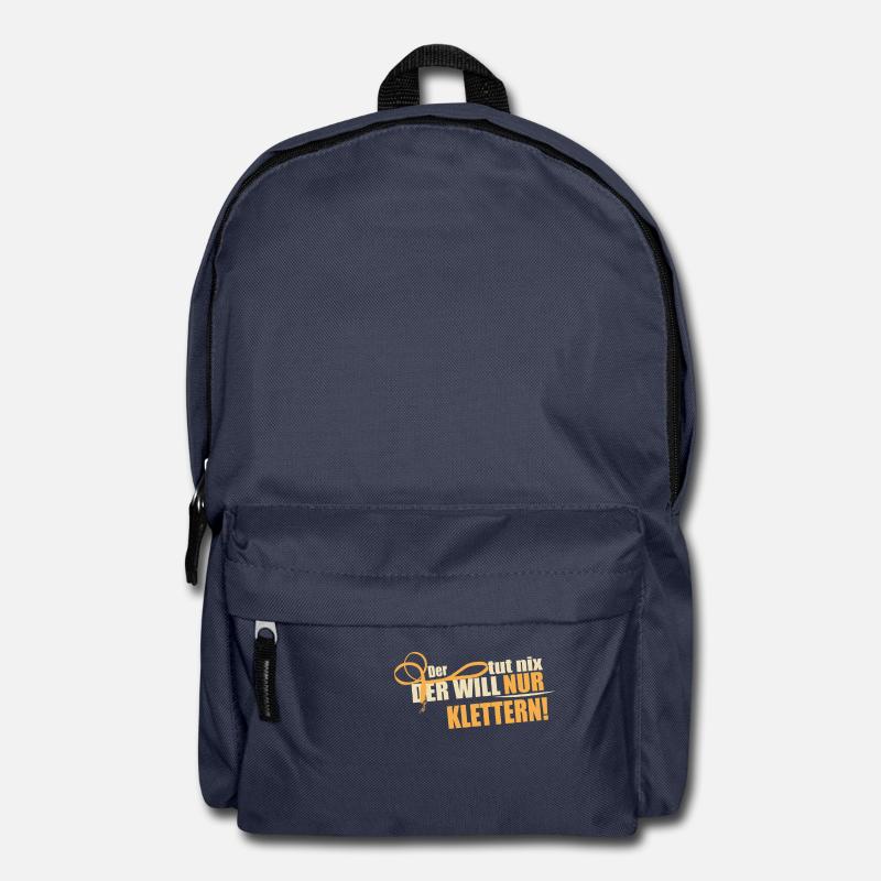 Der will nur Klettern - Rucksack - Navy