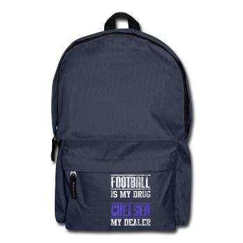 Chelsea Football Football as a great gift fan - Backpack - navy - Front