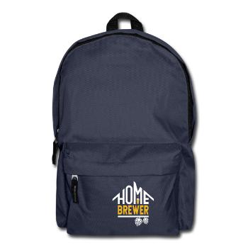 Hobby brewer logo - Backpack - navy - Front