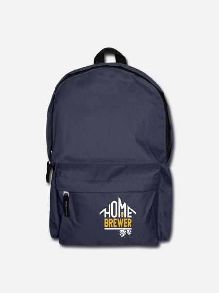 Hobbybrauer Logo - Rucksack - Navy