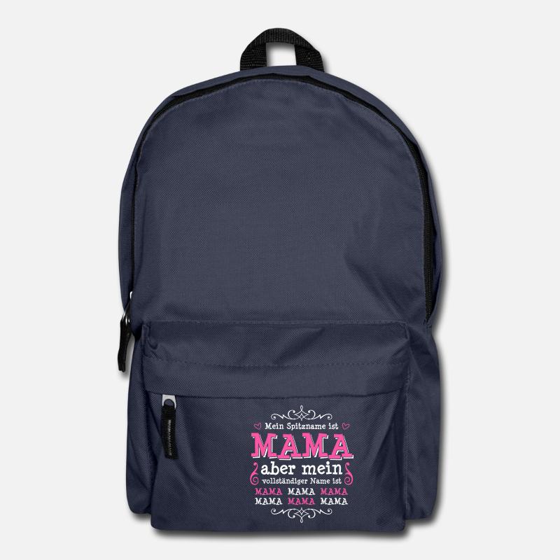...vollständiger Name: Mama Mama Mama... - Geschen - Rucksack - Navy