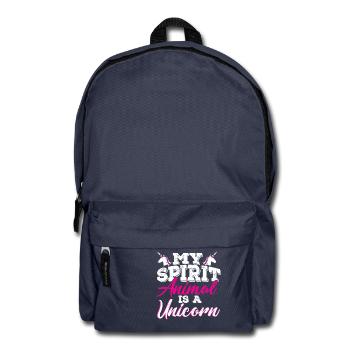 licorne - Sac à dos - bleu marine - Devant