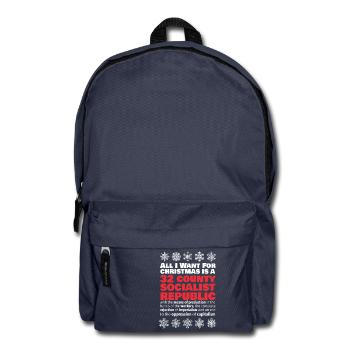 United Ireland 32 county socialist republic Christmas shirt - Backpack - navy - Front