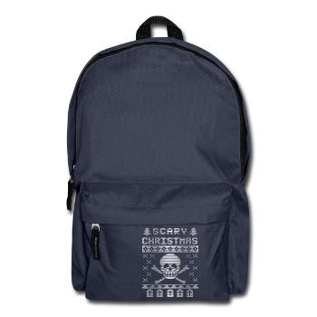Ugly Christmas Scary Edition - Backpack - navy - Front