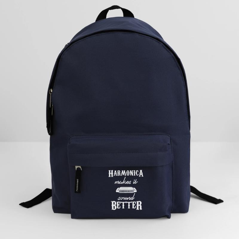 harmonica - harmonica player - harmonica Backpack