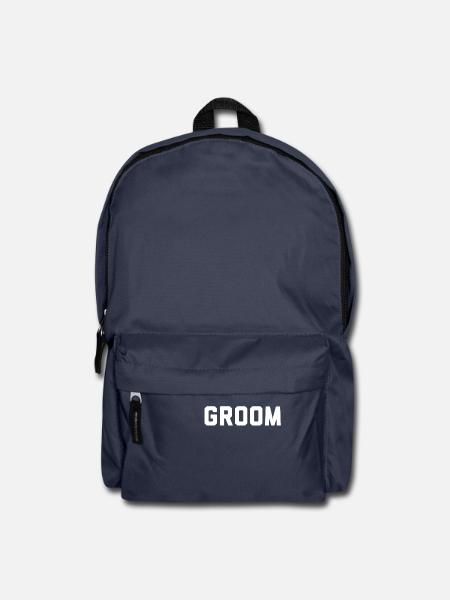 Groom - Bachelor Night - Rucksack - Navy