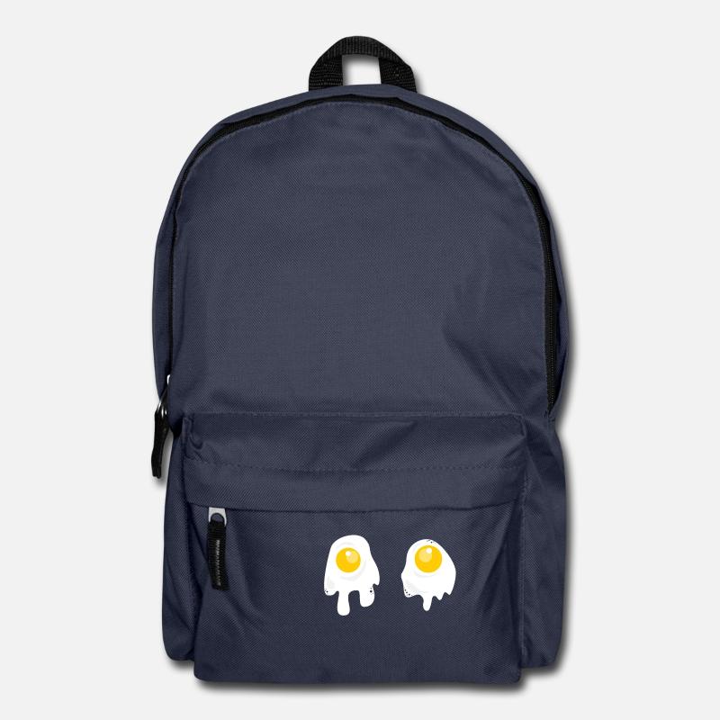 Fried Eggs - Breakfast - Rucksack - Navy