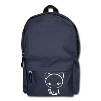 Sweet cat - cats - cat - cat lovers - Backpack - navy - Front