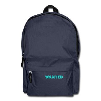 Wanted, wanted, asked, wanted - Backpack - navy - Front