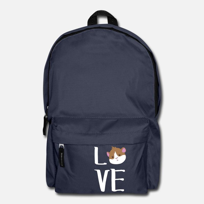 Guinea Pig - Guinea Pig - Love - Backpack - navy