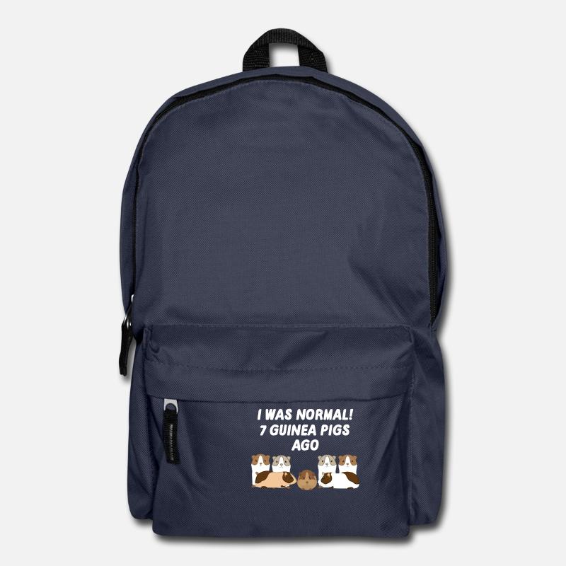 Guinea Pig - Guinea Pig - Funny - Backpack - navy