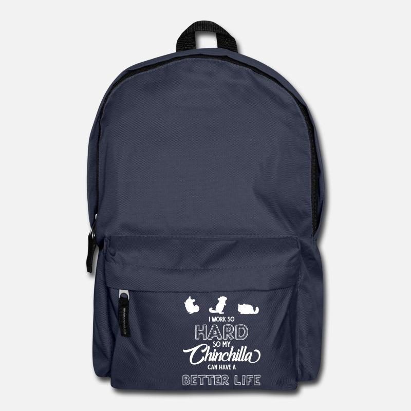 Chinchilla - chinchillas - chinchilla - Backpack - navy